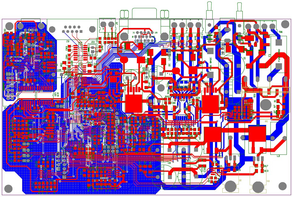 PCB Layout电路板设计,PCB控制板开发|生产